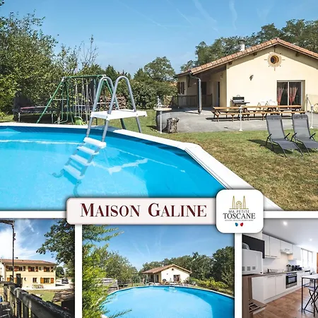 Maison Galine - Piscine & Aire De Jeux - بيت للعطل